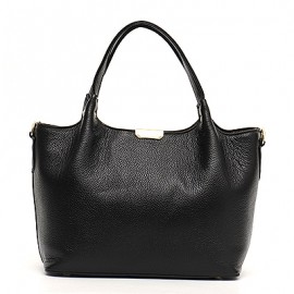 Genuine Leather Bucket Bag Women